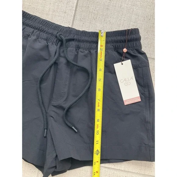 CALIA Women's Black High Rise‎ Swim Shorts 25 Inseam Bodyfree Bodybreeze - Picture 7 of 9